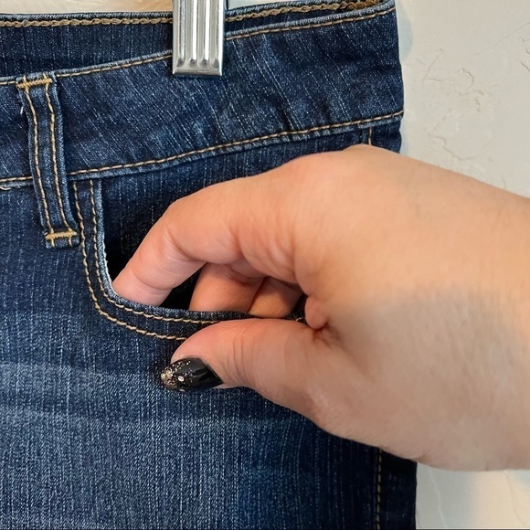 City Streets Dark Wash Booty Shorts - Picture 3 of 7